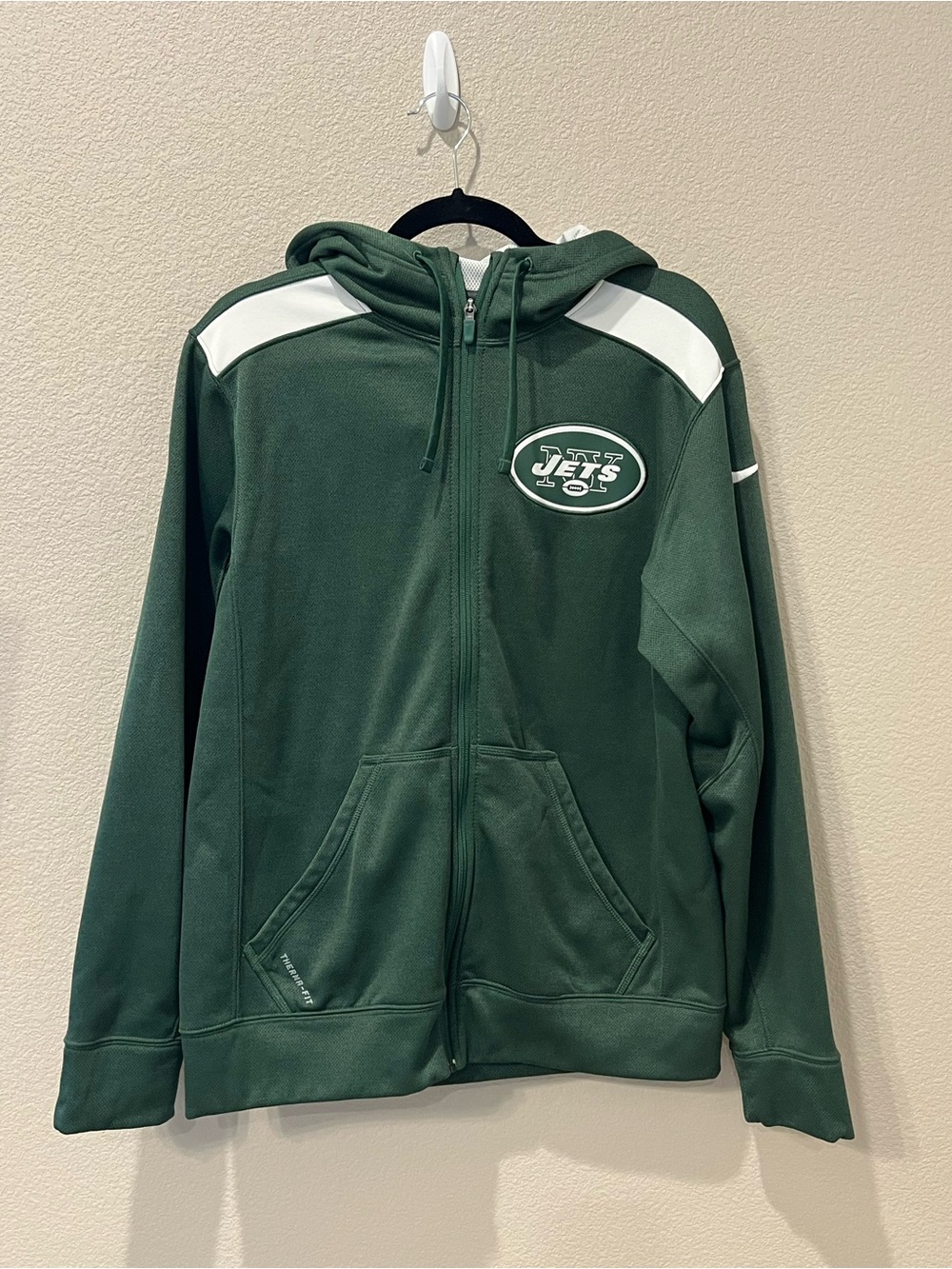 NFL Green Therma-Fit Onfield Apparel Pullover